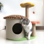 Manufacturer wholesale cute design cashmere cat tree with house