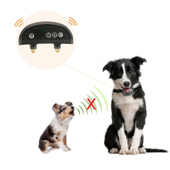 wholesale manufacturer remote electric rechargeable sound shock waterproof adjustable pet dog training collar