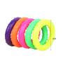 Manufacturer wholesale rubber circle shape dog tpr toys