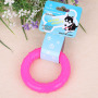 Manufacturer wholesale rubber circle shape dog tpr toys
