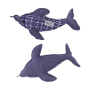 Manufacturer wholesale bite-resistence chew elephant whale shape dog hard tuff toys