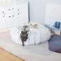 Wholesale Donut Plush Foldable Collapsible Cat Tunnel