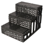 wholesale manufacturer stable plastic multicolor plush carrier portable foldable pet ladder dog stairs