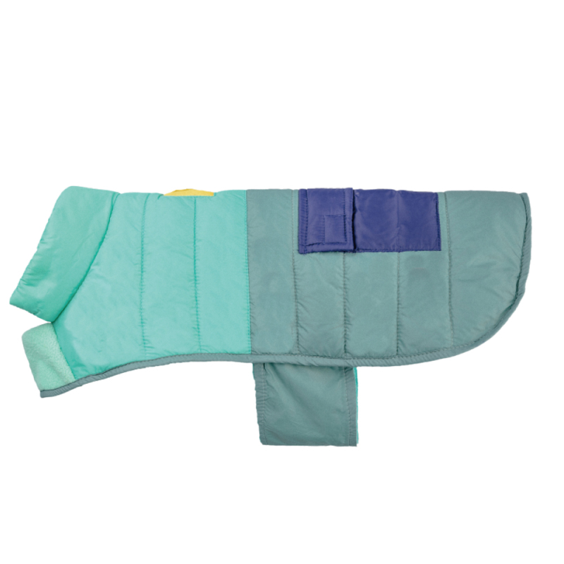 Manufacturer Wholesale Blue Pet Apparel Winter Cat Dog Coat