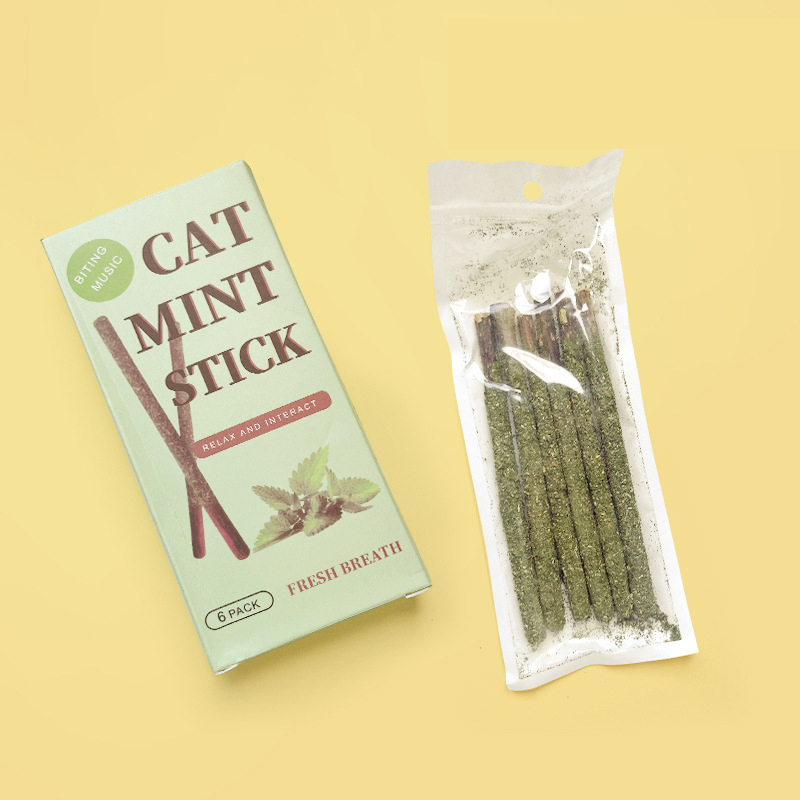 Wholesale 6 Pack Catnip Cat Chew Stick