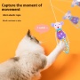 Manufacturer Wholesale Fun Elastic Plush Catnip Included Interactive Cat Toy