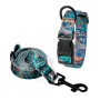 Manufacturer wholesale colorful design cheap adjustable dog collar and leash set
