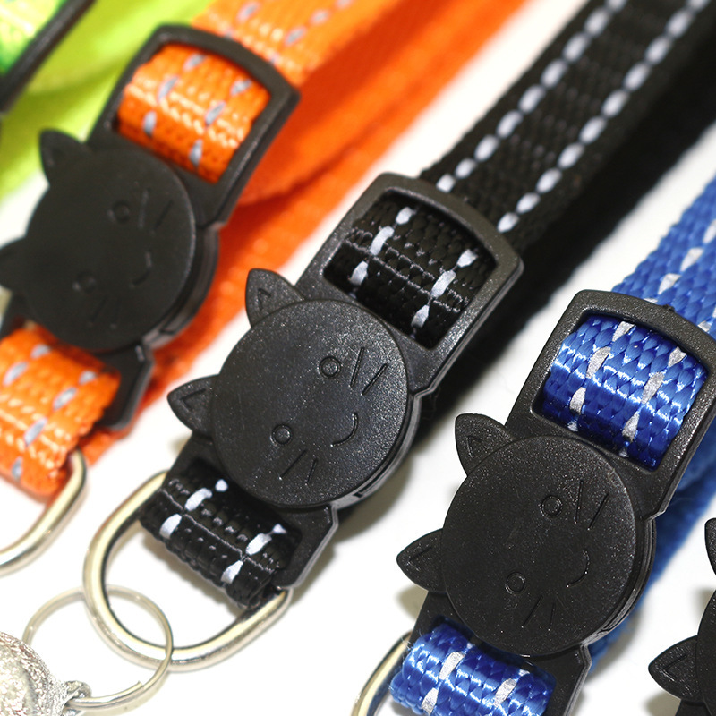 Wholesale Cheap Reflective Adjustable Cat Collar