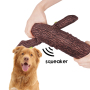 Manufacturer wholesale wood cactus loofah shape dog plush squeak toys