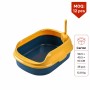Wholesale Plastic Green Blue Washable Cat Litter Box