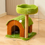 Wholesale Sisal Short Plush Cat Tree House Luxury