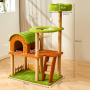 Wholesale Sisal Short Plush Cat Tree House Luxury