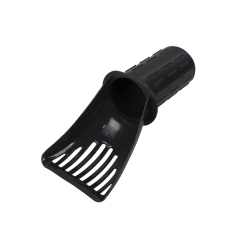 Manufacturer wholesale new design plastic cat litter scoop black blue