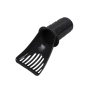 Manufacturer wholesale new design plastic cat litter scoop black blue