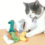 Wholesale Custom Logo Catnip Plush Toy Cat