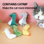 Wholesale Custom Logo Catnip Plush Toy Cat
