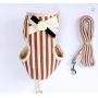Manufacturer wholesale custom logo multi colors breathable adjustable pet cat dog harness with leash