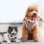 Manufacturer wholesale custom logo multi colors breathable adjustable pet cat dog harness with leash