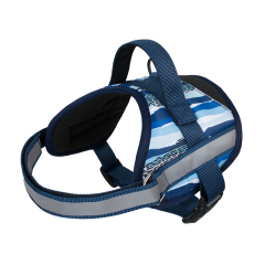 Manufacturer wholesale oxford adjustable large dog harness RPET eco friendly