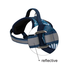 Manufacturer wholesale oxford adjustable large dog harness RPET eco friendly