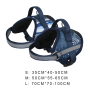 Manufacturer wholesale oxford adjustable large dog harness RPET eco friendly
