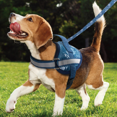 Manufacturer wholesale oxford adjustable large dog harness RPET eco friendly