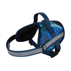 Manufacturer wholesale oxford adjustable large dog harness RPET eco friendly