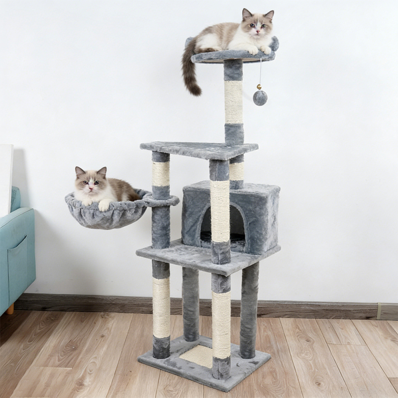 Wholesale Sisal Scratcher Condo Cat Tree House