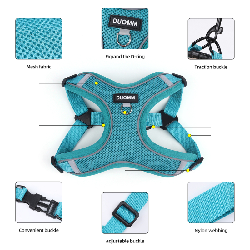 Wholesale Pet Product Breathable Dog Harness Vest
