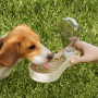 Wholesale Portable Dog Food Container Bowl Cat Pet Water Dispenser Bottle