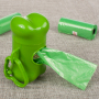 Portable Blue Capsule Type Dog Waste Bags Holder