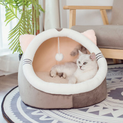 wholesale manufacturer warm soft cat bed cute design