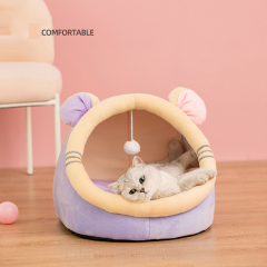 wholesale manufacturer warm soft cat bed cute design