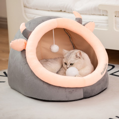 wholesale manufacturer warm soft cat bed cute design