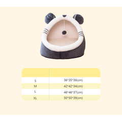 wholesale manufacturer warm soft cat bed cute design