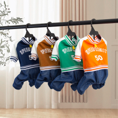 Manufacturer Wholesale OEM Popular Fashion Comfortable Pet Jeans Dog Hoodie