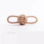 Manufacturer wholesale beige chew dog cotton rope toys