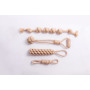 Manufacturer wholesale beige chew dog cotton rope toys