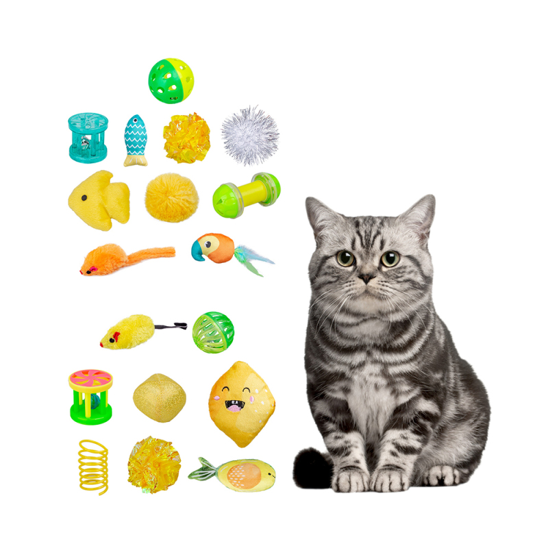 Manufacturer Wholesale Plush Fish Fruit Mouse Toy Cats Product