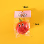 Manufacturer wholesale fruit design plush cat toys with silvervine
