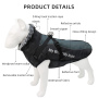 Wholesale Reflective Stripe Large Warm Winter Clothes Dog Coat