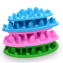 Manufacturer wholesale S M slow feeder dog bowl silicone material