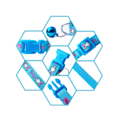 wholesale manufacturer rabbit pattern adjustable cat collar with bell