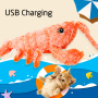 Manufacturer wholesale USB charging electric lobster cat toys