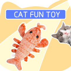 Manufacturer wholesale USB charging electric lobster cat toys