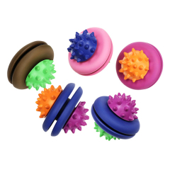 Manufacturer wholesale multi-design chew dog rubber toys