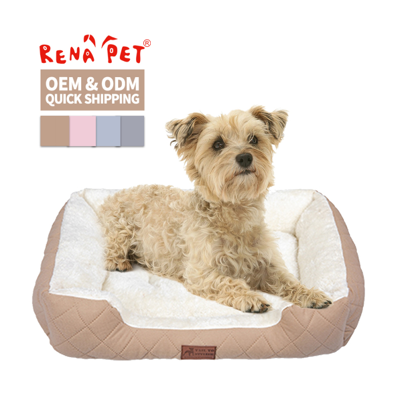 Wholesale Manufacturer Anti-slip Bottom Plush Pet Bed Accessories
