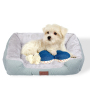 Wholesale Manufacturer Anti-slip Bottom Plush Pet Bed Accessories