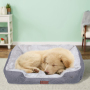 Wholesale Manufacturer Anti-slip Bottom Plush Pet Bed Accessories