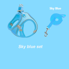 Manufacturer wholesale reflective multi-colors dog harness breathable